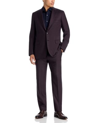 Brunico Tonal Plaid Classic Fit Suit