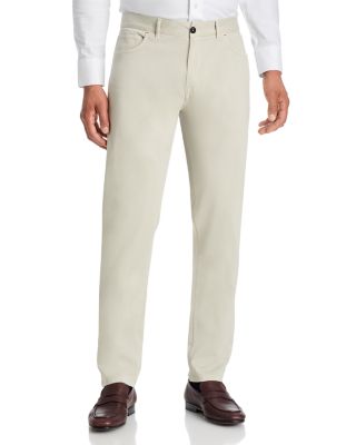 Chiaja Garment Dyed Cotton & Cashmere Stretch Five Pocket Pants