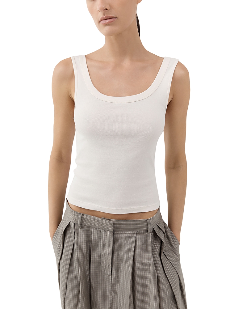 St. Agni Cotton Ballerina Tank Top