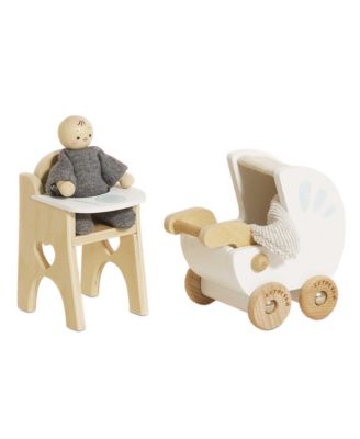 Dolls House Nursery & Baby Set - 3+ Years