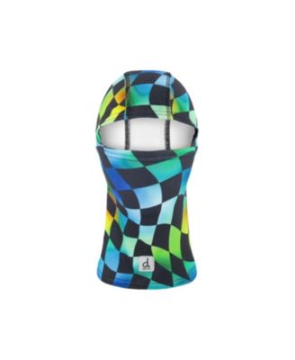 Boys' Checkered Brushed Jersey Reflective Stretch Balaclava - Little Kid, Big Kid