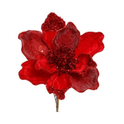 Magnolia Flower Clip, Set of 12