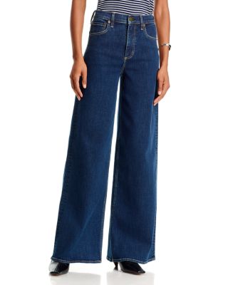 Flexi Sofie High Rise Wide Leg Jeans in Wellbrook