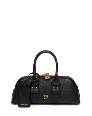 Leather Bowling Bag