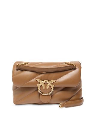 Puff Classic Quilted Convertible Leather Crossbody