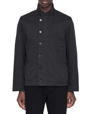 Enfield Cotton Blend Stand Collar Jacket