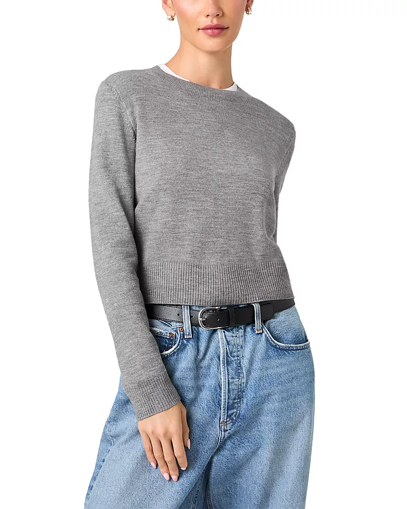 French Connection Baby Soft Crewneck Sweater