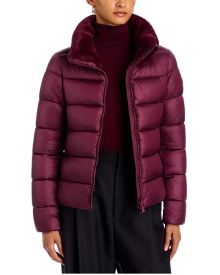 Mei Faux Fur Trim Puffer Jacket