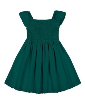 Girls' Organic Sateen Flower Girl Dress - Little Kid, Big Kid