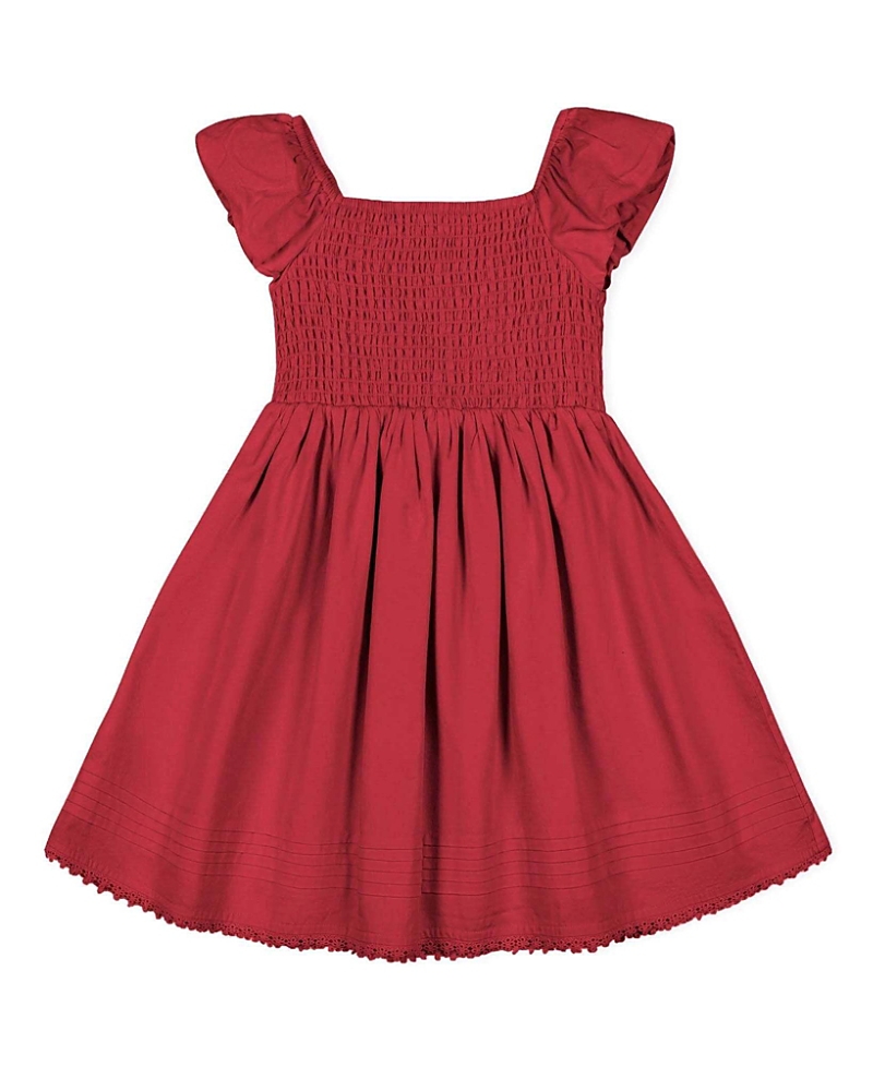 Hope & Henry Girls' Organic Sateen Flower Girl Dress - Little Kid, Big Kid