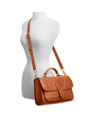 COACH Metropolitan 31 Leather Messenger Bag | Bloomingdale's Handbags
