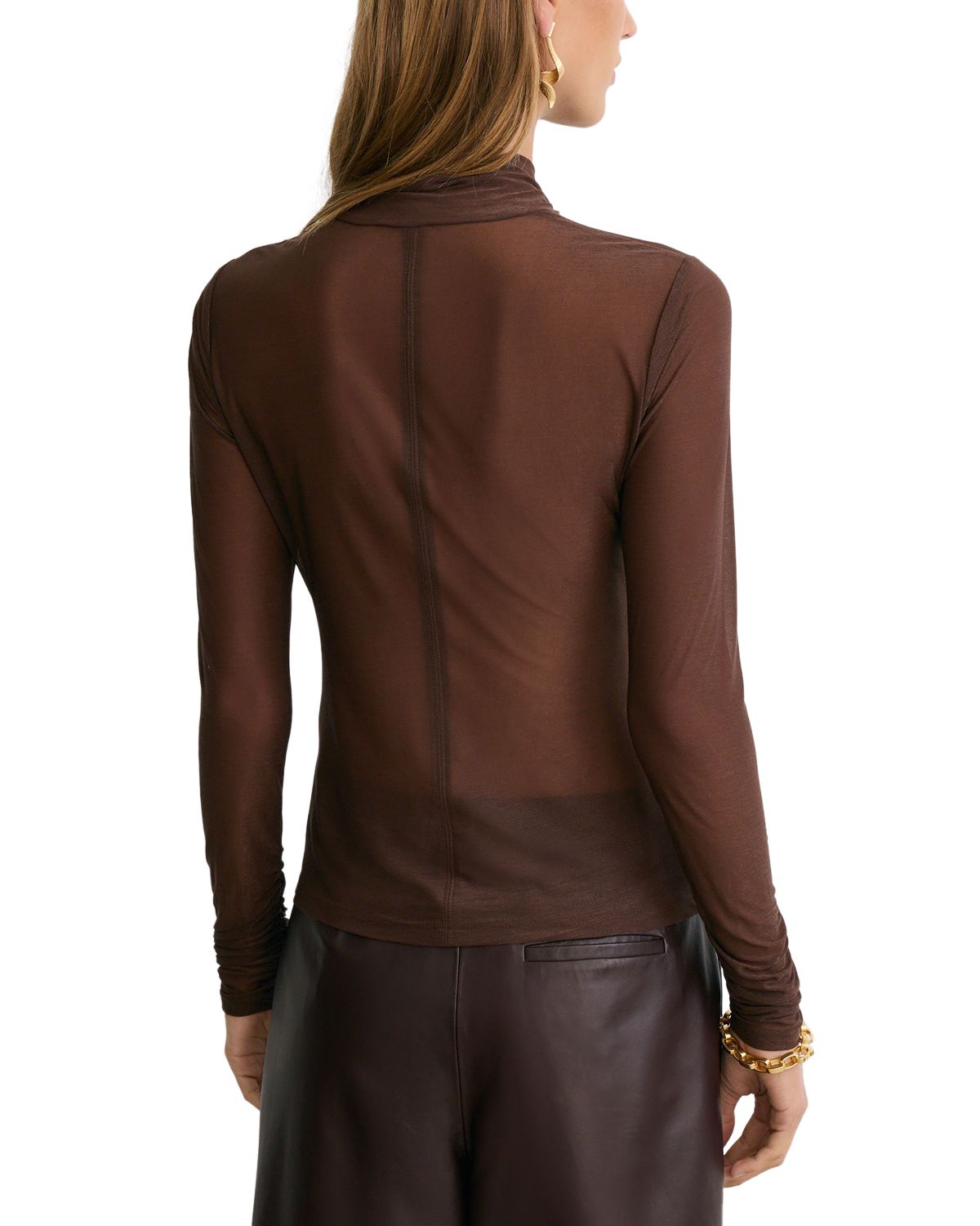 Robyn Asymmetric Ruched Top thumbnail 3