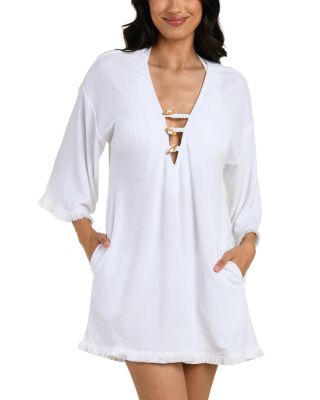 Wild Nomad Terry Tunic Swim Cover-Up