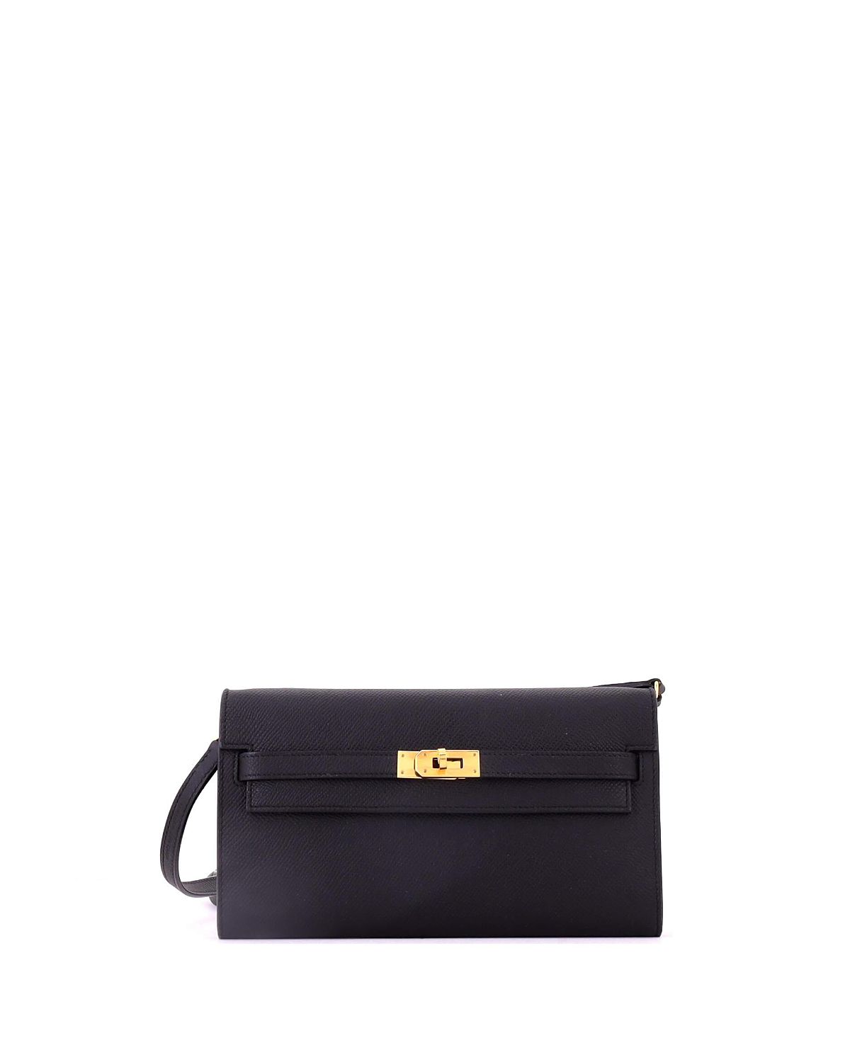 Pre-Owned HERMES Kelly To Go Wallet Epsom