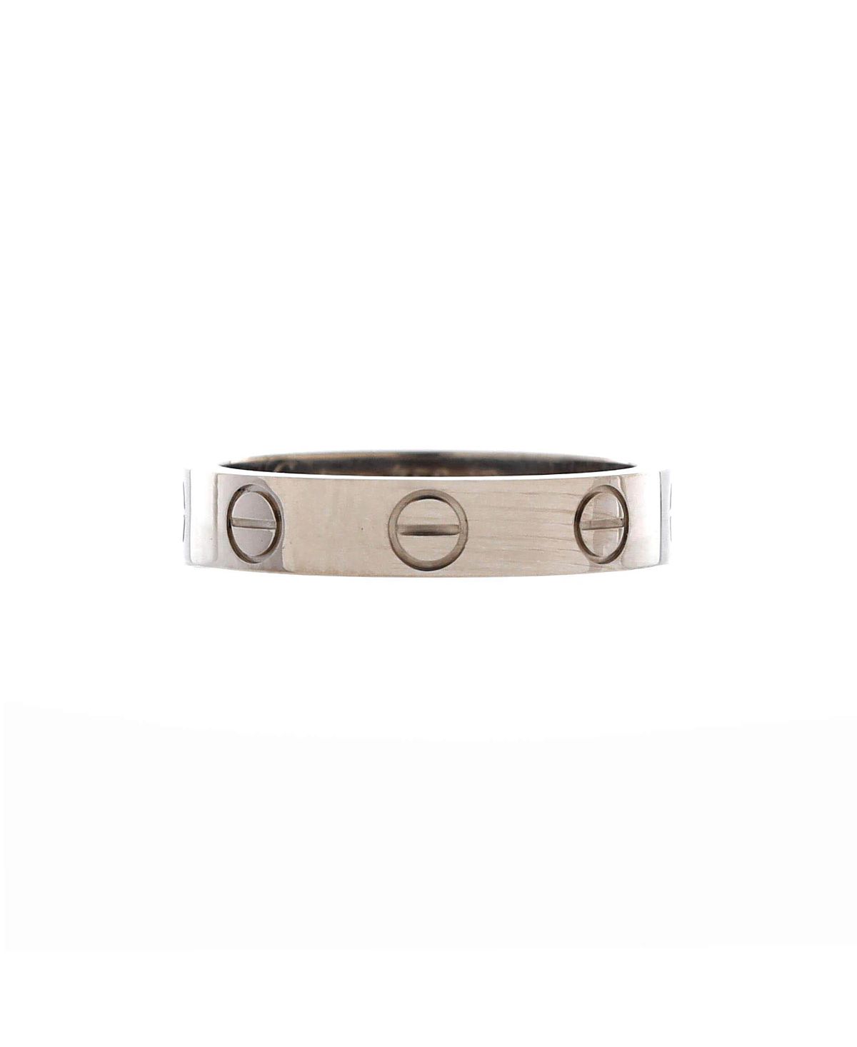 Pre-Owned Cartier Love Wedding Band Ring 18K White Gold