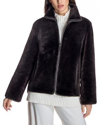  Shearling Zipper Jacket
