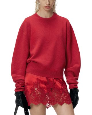 Wool & Cashmere Round Neck Sweater 