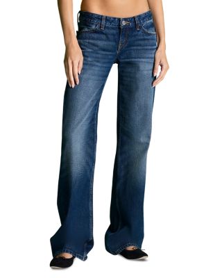 Woolf Low Rise Bootcut Jeans in Fantasy Fade