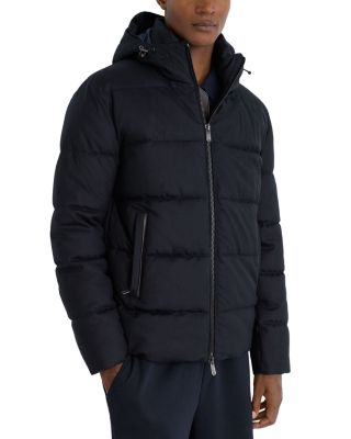 Fergus Wool Hooded Puffer Jacket