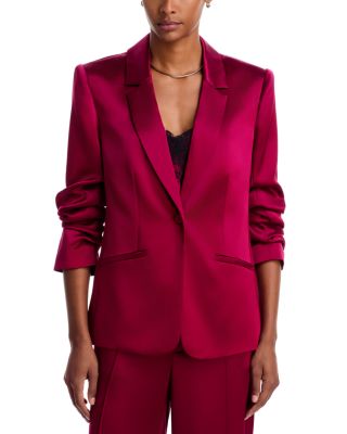 Kylie Satin Blazer