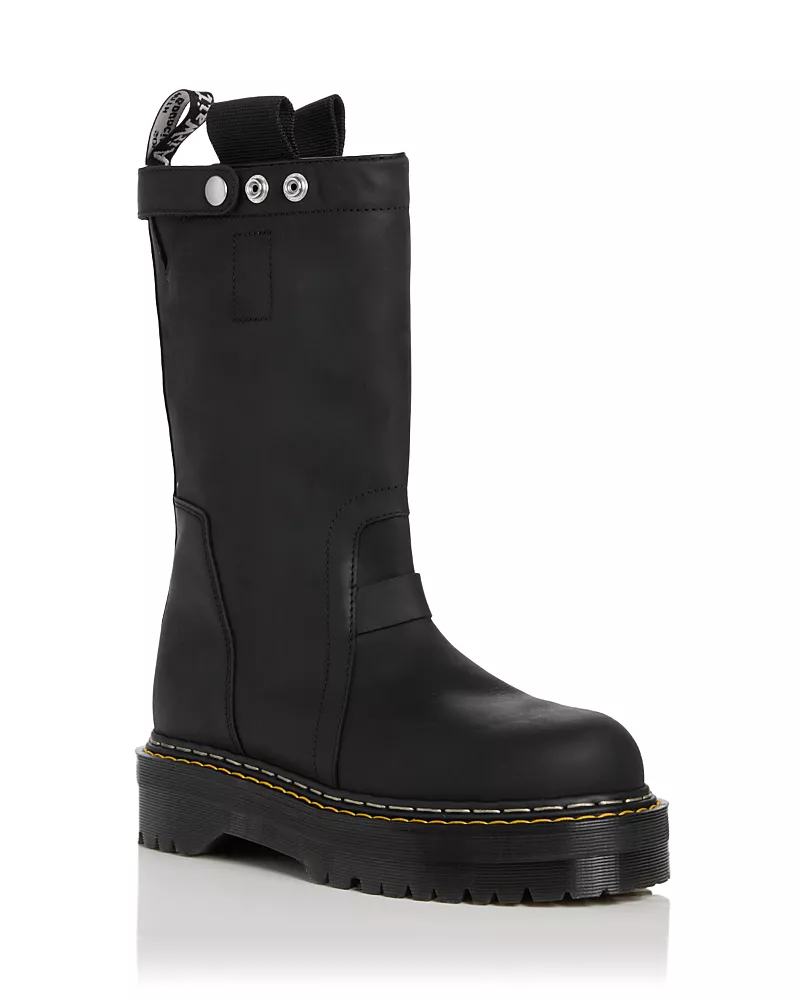 Drkshdw Rick Owens x Dr. Martens Men's Quad Sole Boots