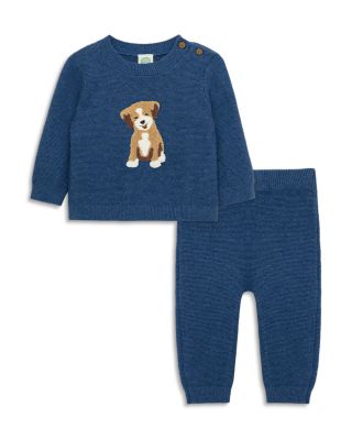 Boys' Puppy Cotton Sweater Set - Baby