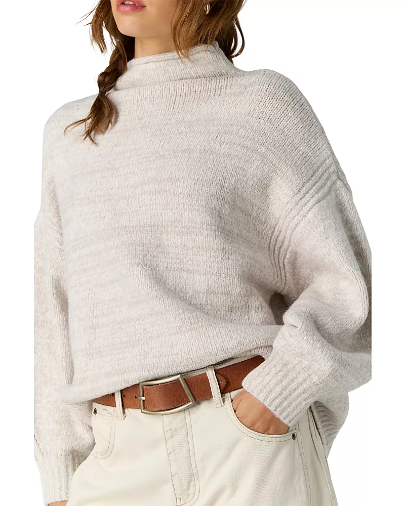 Free People Beaumont Funnel Neck Sweater