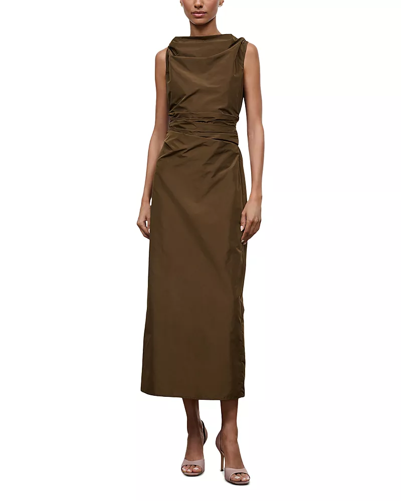 Staud Callie Ruched Dress