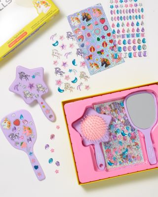 Girls' Unicorn Style & Shine Gemify Beauty Kit - Ages 3+