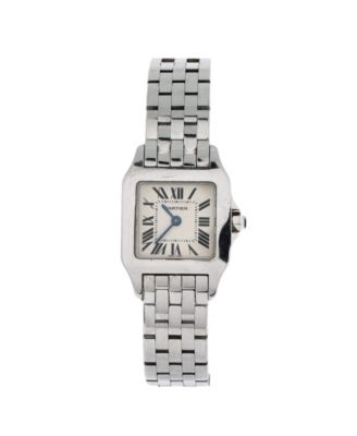  Santos Demoiselle Quartz Watch in Stainless Steel 20mm