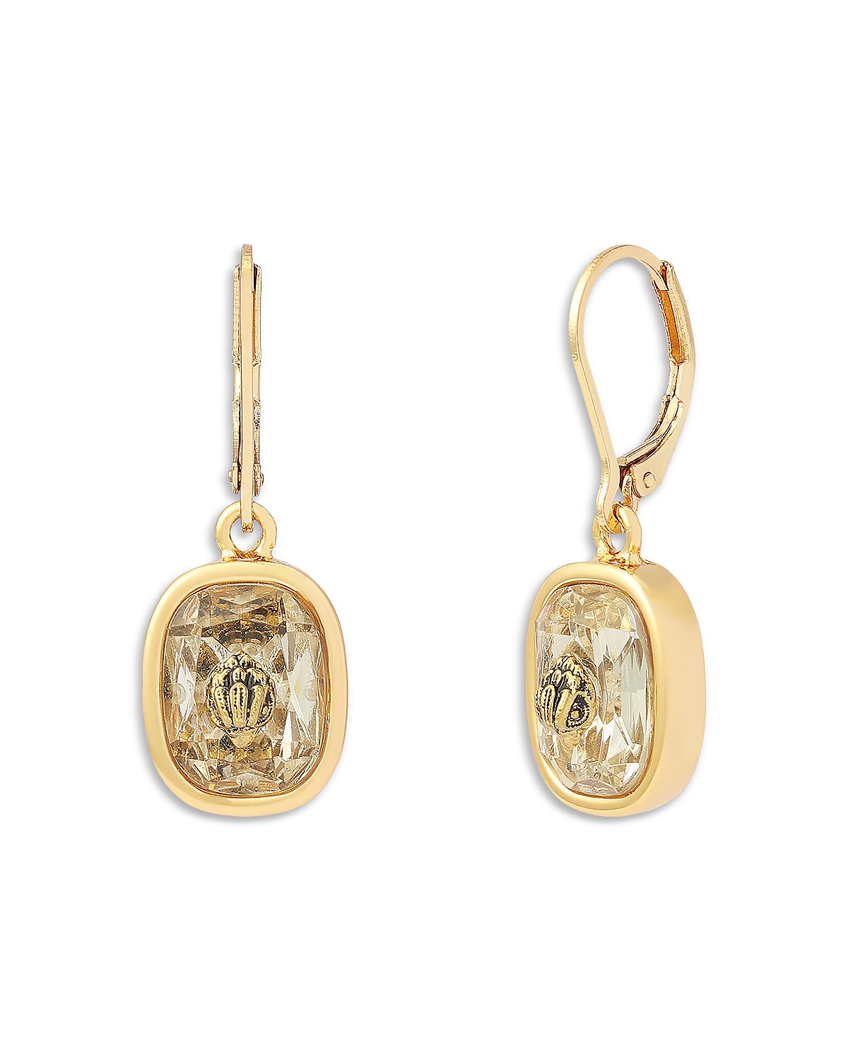 Kurt Geiger London Signature Eagle Stone Drop Earrings