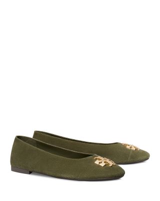Women's Charlie Suede Cap Toe Ballet Flats