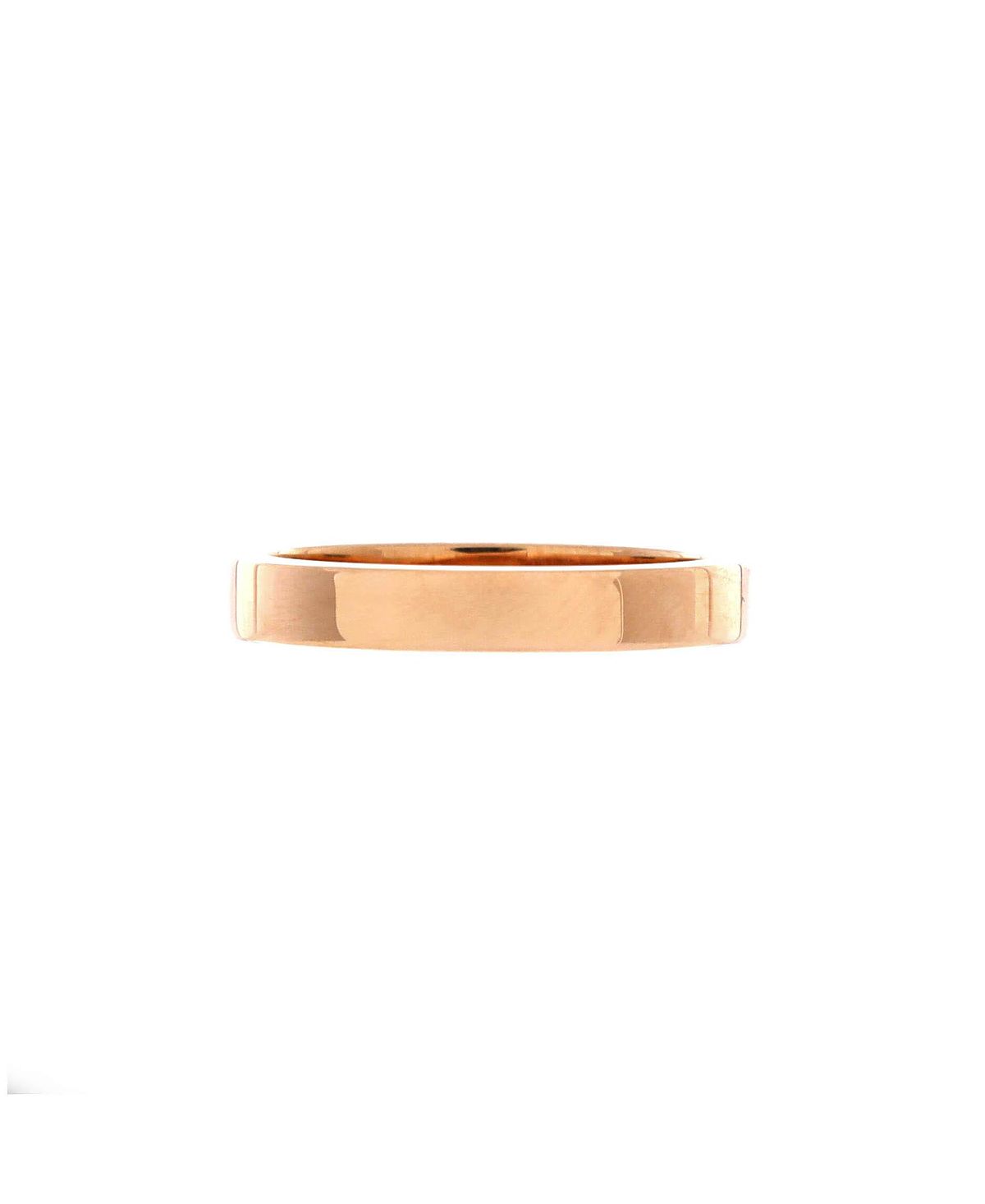 Pre-Owned Cartier 3mm C de Cartier Wedding Band Ring 18K Rose Gold