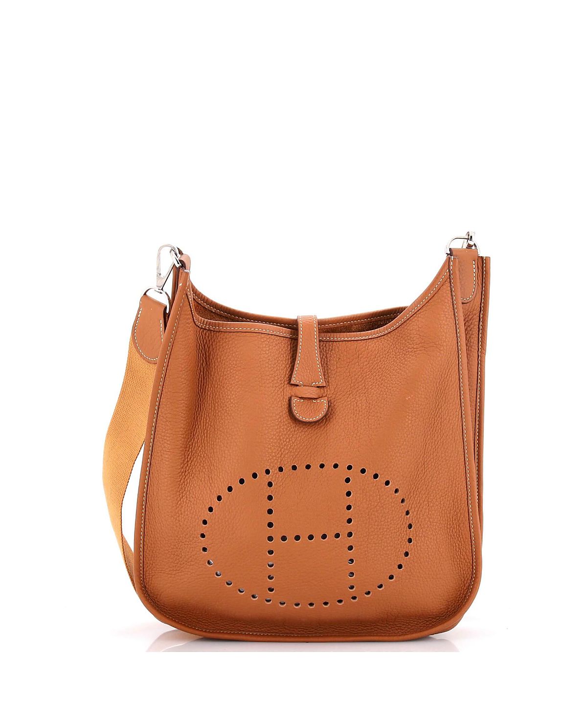 Pre-Owned Hermes Pm Evelyne Bag Gen Ii Clemence