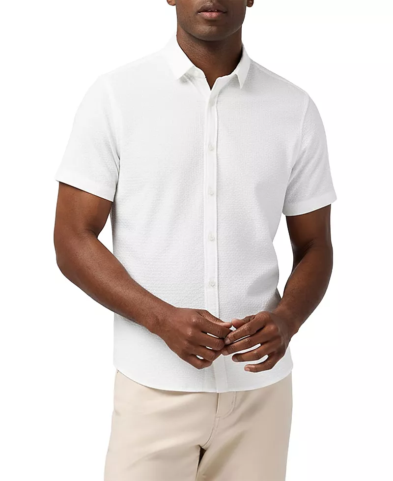 Mizzen+Main Porter Shirt Sleeve Trim Fit Shirt