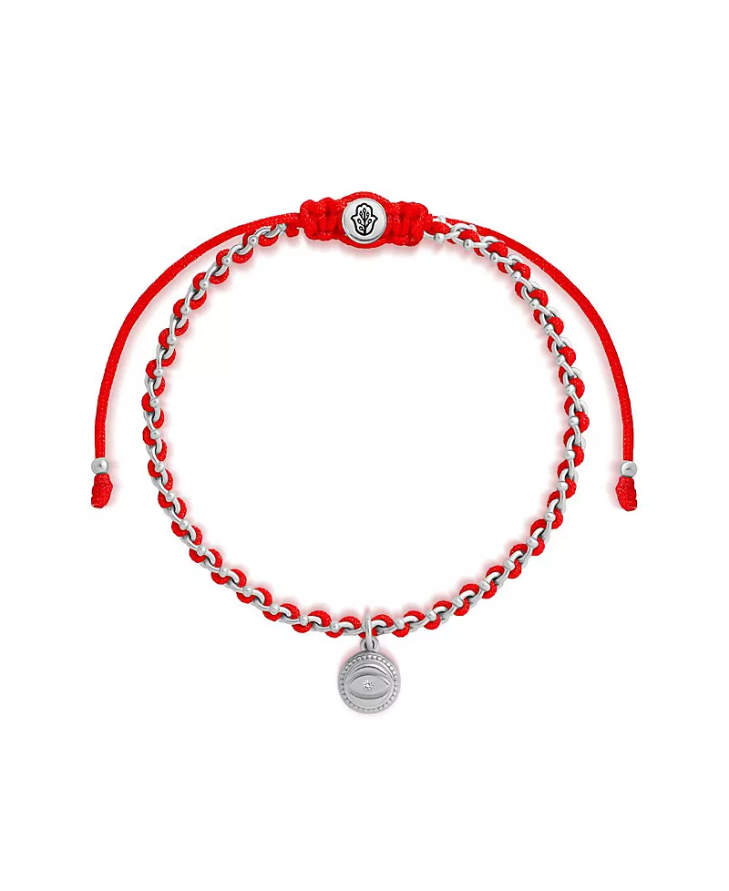 Karma and Luck Sacred Vision Drawstring Evil Eye Bracelet