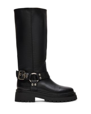 Women's Everest Leather Moto Boots