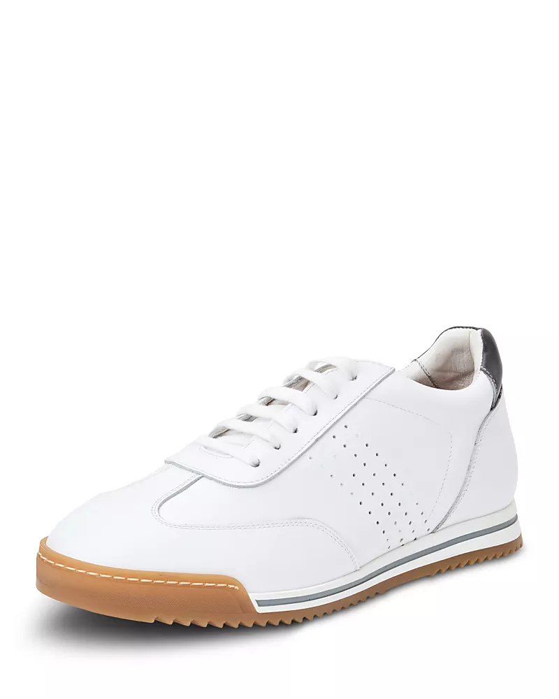 Bruno Magli Men's Brozzi Suede & Leather Low Top Sneakers