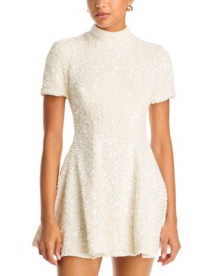 Bardot Zephyra Sequined Mini Dress