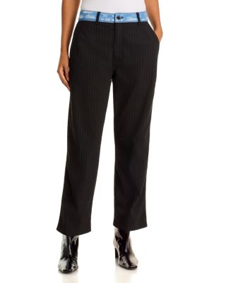 Tomboy Contrast Waistband Pants