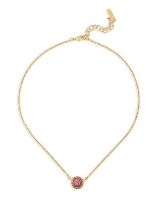 Signature Eagle Stone Pendant Necklace, 16-18"