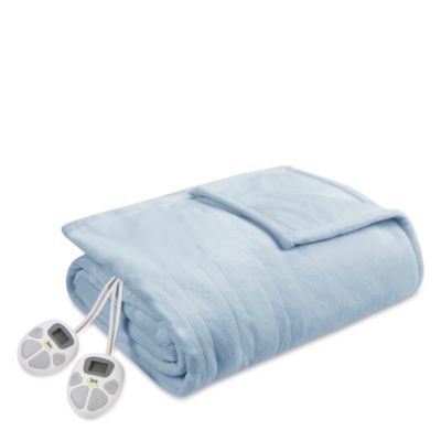 Serta Plush Heated Blanket Collection