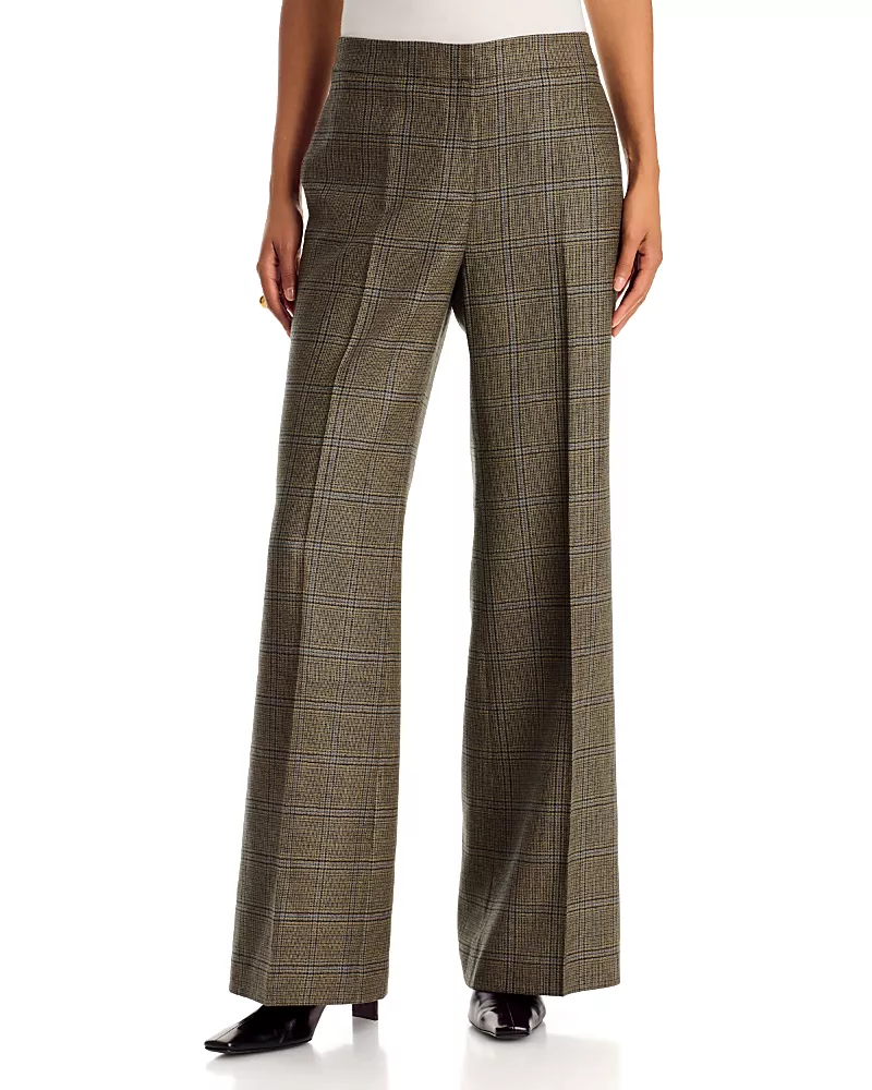 Lafayette 148 New York Lafayette Flared Wide Leg Pants