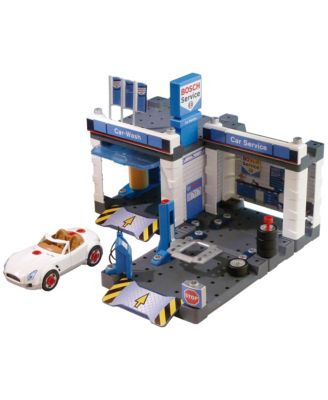  Service Car Repair with Car Wash Play Set, Ages 3+