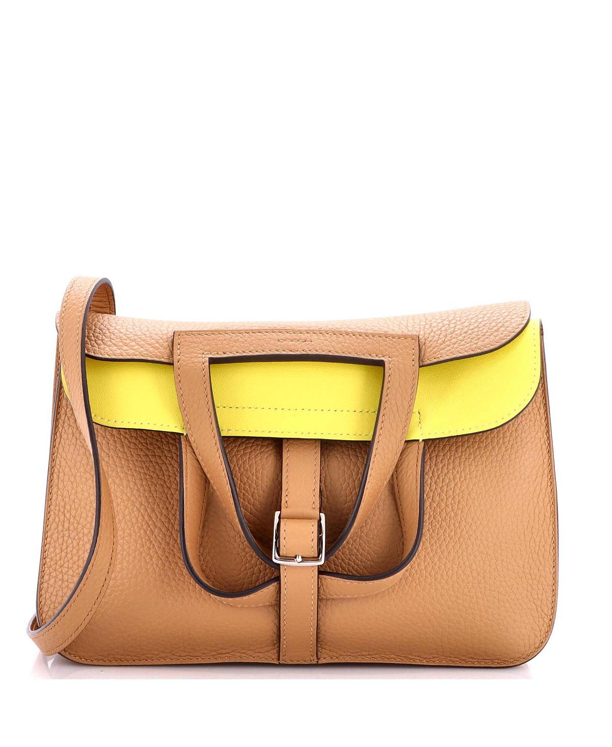 Pre-Owned HERMES 25 Halzan Bag Verso Clemence