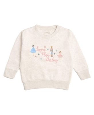 Girls' Sugar Plum Darling Christmas Sweatshirt - Big Kid
