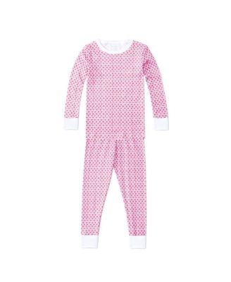  Girls' Sailor Heart Two Piece Pajamas - Little Kid, Big Kid