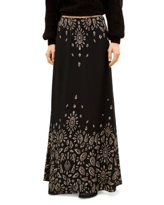 Banessa A Line Maxi Skirt