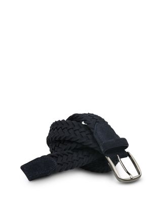 Men's Braided Suede Belt - Exclusive