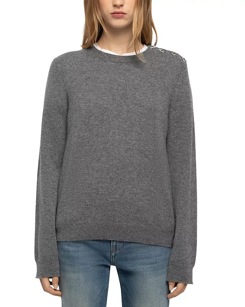 Zadig & Voltaire Cara Ws Bijoux Cashmere Sweater